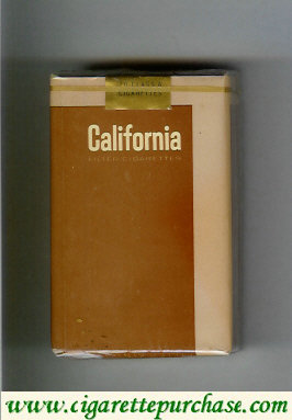 California cigarettes soft box